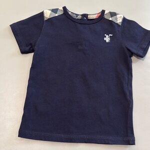 Burberry Navy Shirt Size 18mos